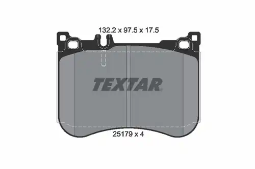 накладки TEXTAR 2517903