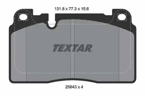 накладки TEXTAR 2564302