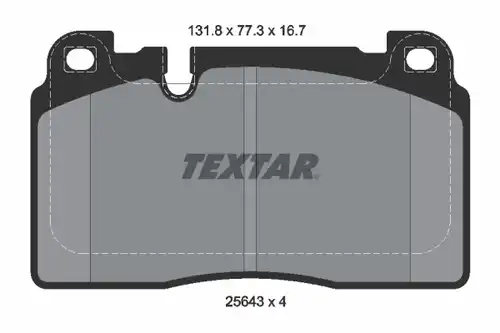 накладки TEXTAR 2564305