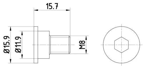 винт, спирачен диск TEXTAR TPM0003