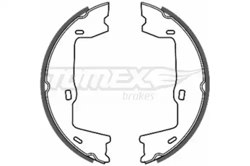 комплект спирачна челюст TOMEX Brakes TX 20-69