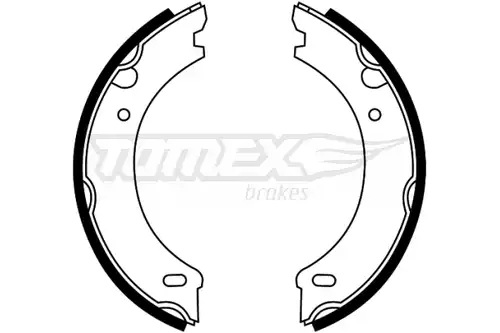 комплект спирачна челюст TOMEX Brakes TX 22-09