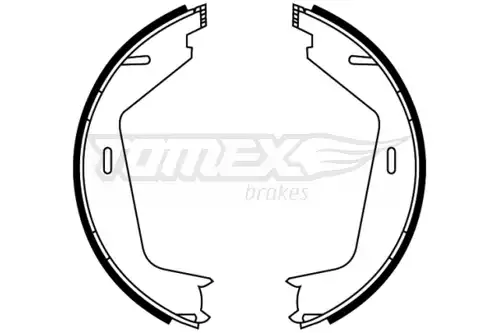 комплект спирачна челюст TOMEX Brakes TX 22-11