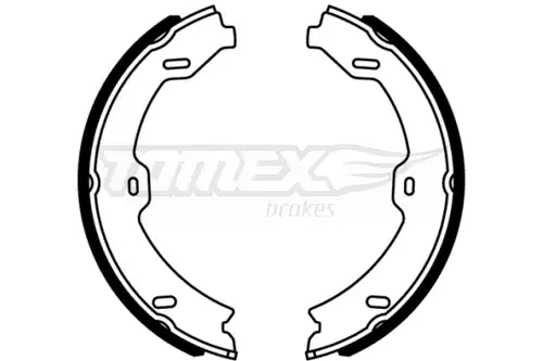 комплект спирачна челюст TOMEX Brakes TX 22-14