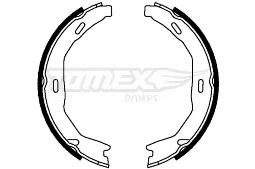 комплект спирачна челюст TOMEX Brakes TX 22-15