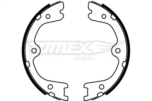 комплект спирачна челюст TOMEX Brakes TX 22-23