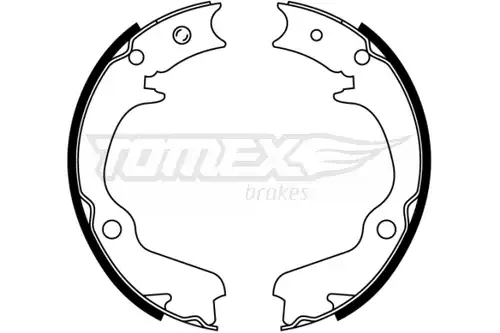 комплект спирачна челюст TOMEX Brakes TX 22-41