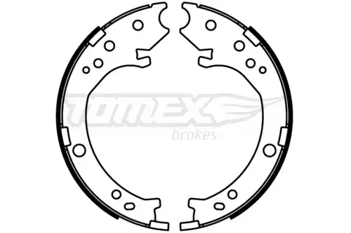 комплект спирачна челюст TOMEX Brakes TX 22-51