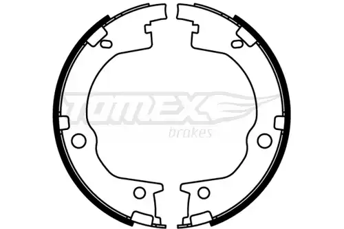 комплект спирачна челюст TOMEX Brakes TX 22-55