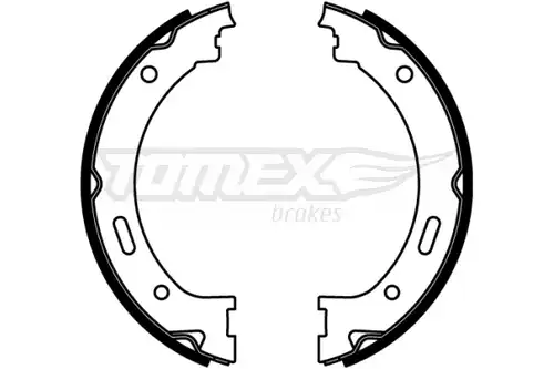 комплект спирачна челюст TOMEX Brakes TX 22-59