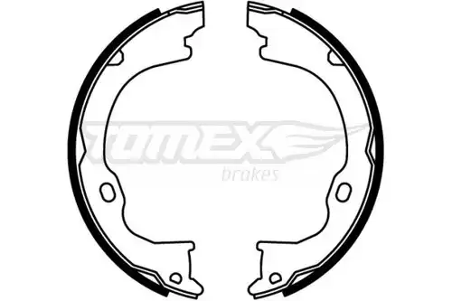 комплект спирачна челюст TOMEX Brakes TX 22-61