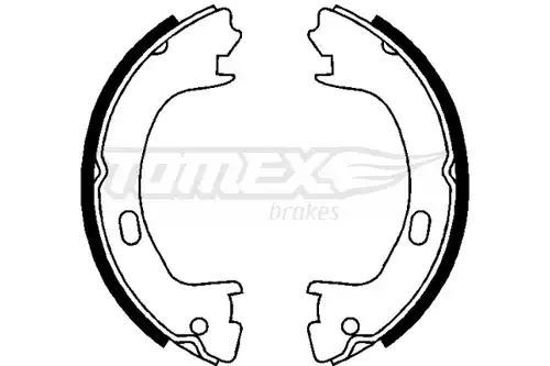 комплект спирачна челюст TOMEX Brakes TX 22-71