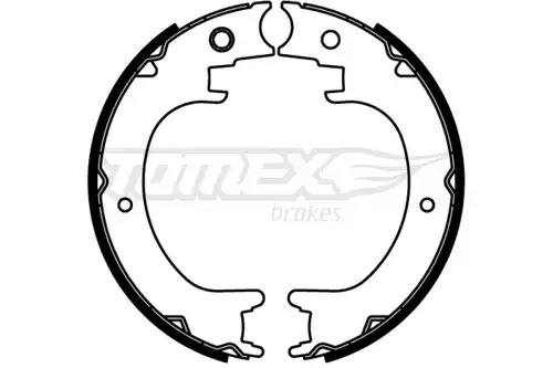 комплект спирачна челюст TOMEX Brakes TX 22-86