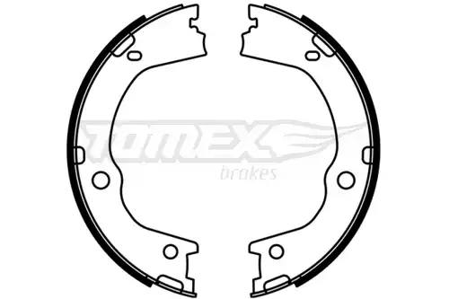 комплект спирачна челюст TOMEX Brakes TX 23-06