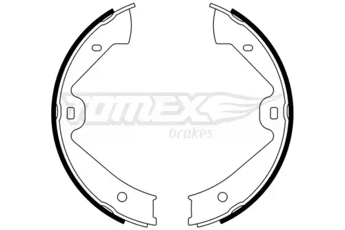 комплект спирачна челюст TOMEX Brakes TX 23-11