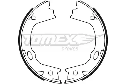 комплект спирачна челюст TOMEX Brakes TX 23-47