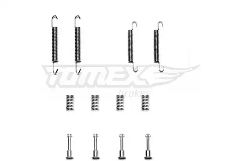 комплект принадлежности, спирани челюсти TOMEX Brakes TX 40-02