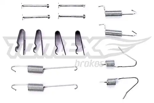 комплект принадлежности, спирани челюсти TOMEX Brakes TX 42-04