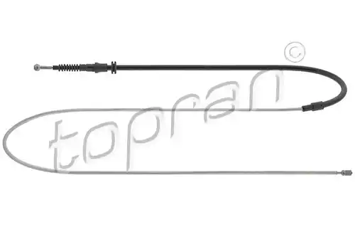 жило за ръчна спирачка TOPRAN 114 336