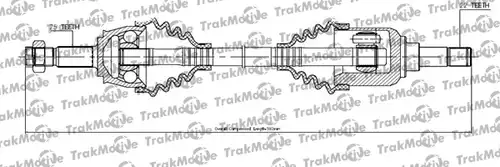 полуоска TrakMotive 30-1125