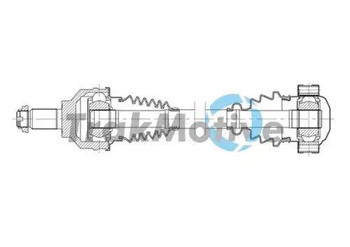 полуоска TrakMotive 30-1357