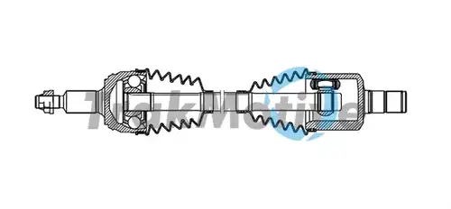 полуоска TrakMotive 30-1743