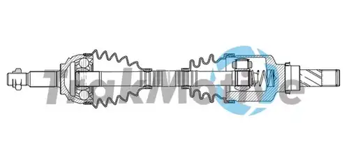 полуоска TrakMotive 30-1884