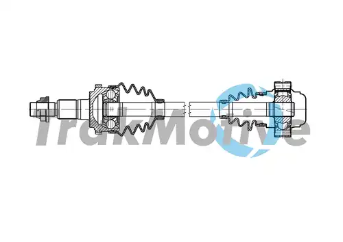 полуоска TrakMotive 30-1961