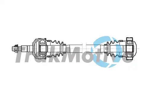полуоска TrakMotive 30-1965