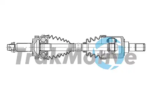 полуоска TrakMotive 30-2030