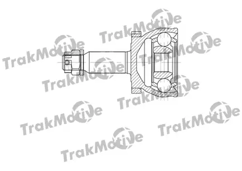 каре комплект, полуоска TrakMotive 40-0681