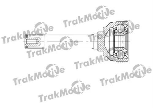 каре комплект, полуоска TrakMotive 40-0721