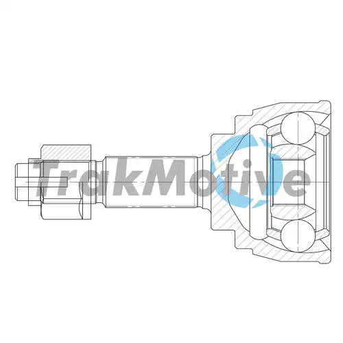 каре комплект, полуоска TrakMotive 40-0952