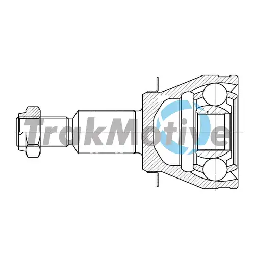 каре комплект, полуоска TrakMotive 40-0958