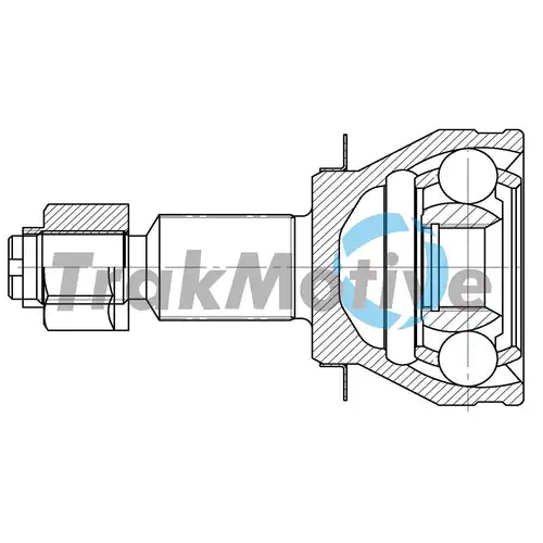 каре комплект, полуоска TrakMotive 40-0962