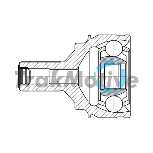 каре комплект, полуоска TrakMotive 40-0965