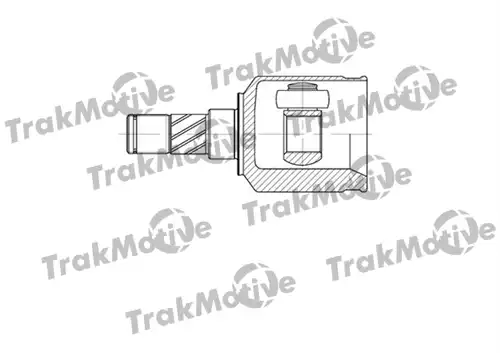 каре комплект, полуоска TrakMotive 45-0097