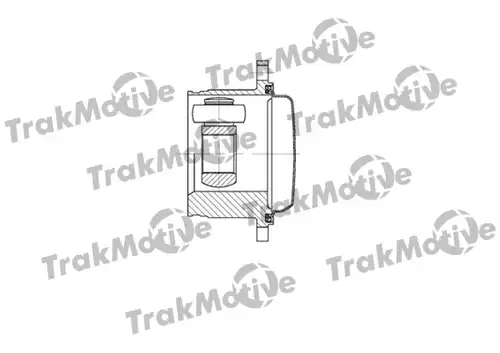 каре комплект, полуоска TrakMotive 45-0102