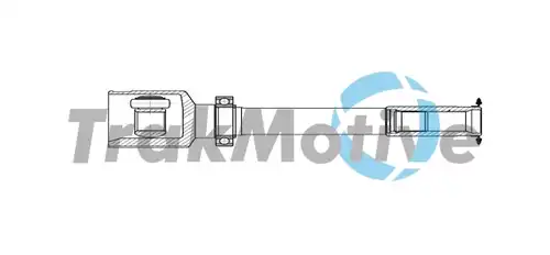 каре комплект, полуоска TrakMotive 45-0240