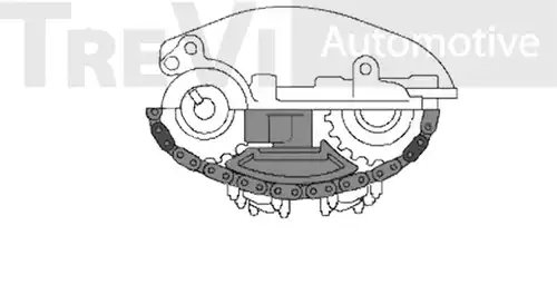 комплект ангренажна верига TREVI AUTOMOTIVE KC1033