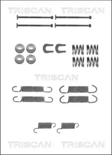 комплект принадлежности, спирани челюсти TRISCAN 8105 102606