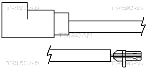 предупредителен контактен сензор, износване на накладките TRISCAN 8115 16001