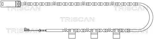 предупредителен контактен сензор, износване на накладките TRISCAN 8115 17019