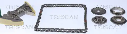 комплект ангренажна верига TRISCAN 8650 29015