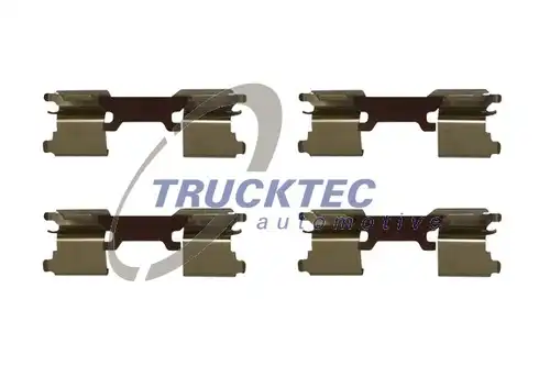 комплект принадлежности, дискови накладки TRUCKTEC AUTOMOTIVE 02.35.292