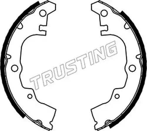 комплект спирачна челюст TRUSTING 026.336