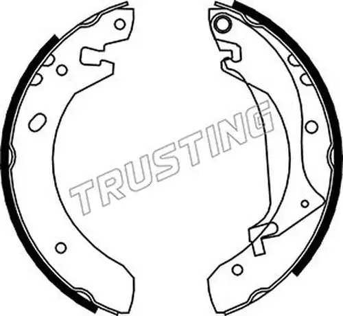 комплект спирачна челюст TRUSTING 092.306