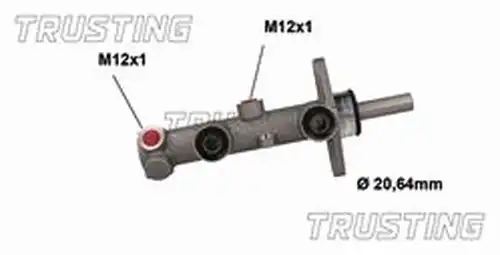 Спирачна помпа TRUSTING PF1123