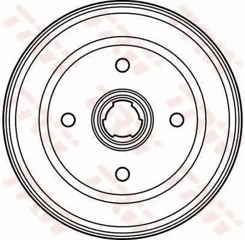 спирачен барабан TRW DB4030