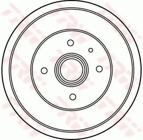 спирачен барабан TRW DB4200